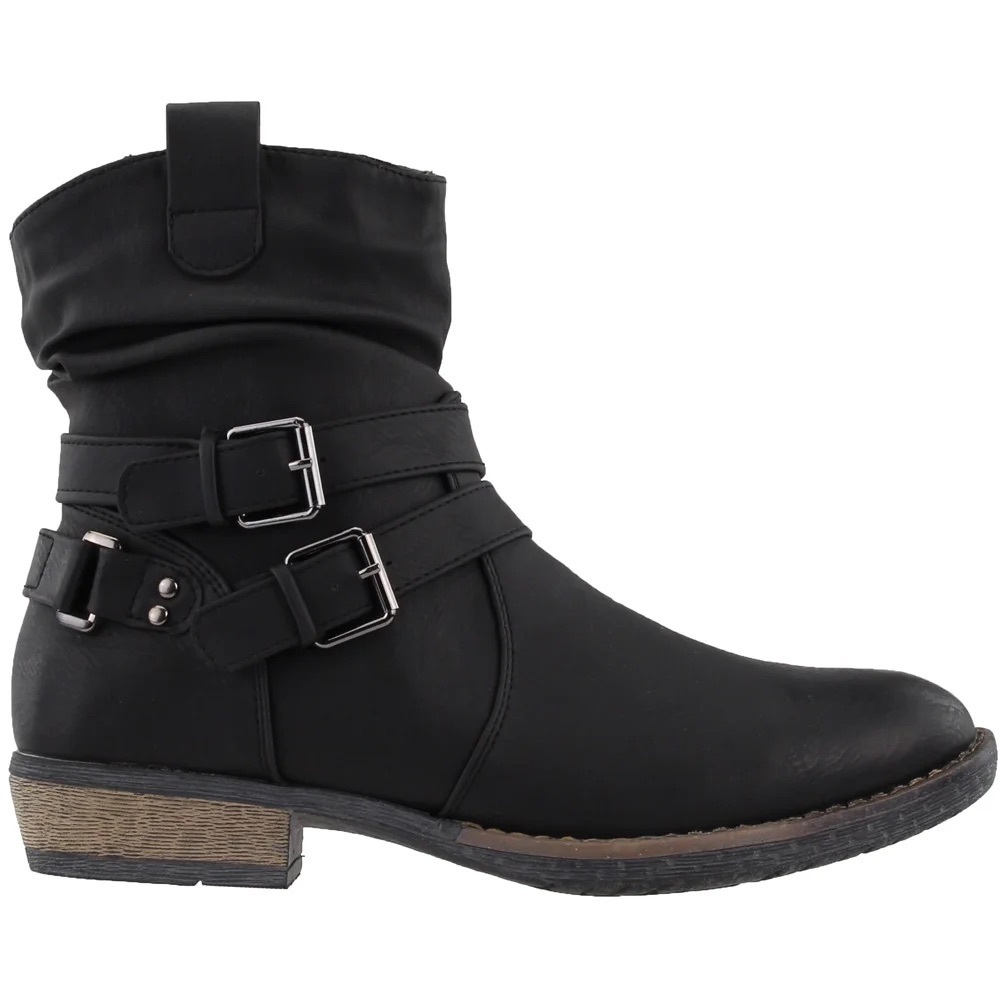 Patrizia black short boots